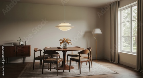 Mid-Century Modern Dining Room Design Inspiration