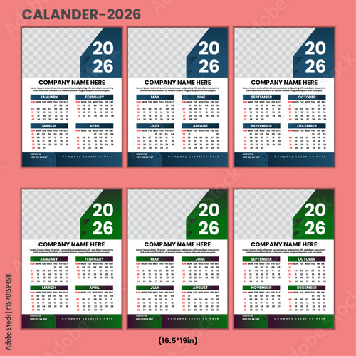 Calendar Design 2026, For your Business