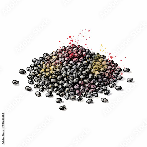 A Handful of Chia Seeds