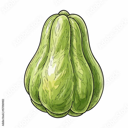 A Whole Chayote