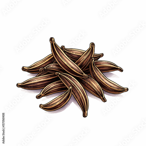 A Handful of Caraway Seeds