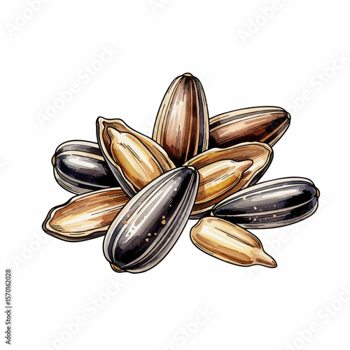 A Handful of Sunflower Seeds