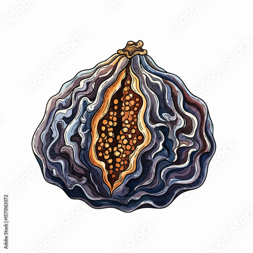 A Single Dried Fig
