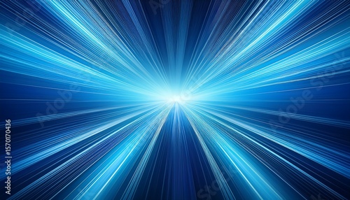 vibrant blue burst background