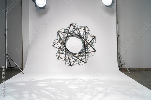 Geometric structure in studio setting