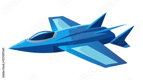 Blue Jet Plane airplane aircraft