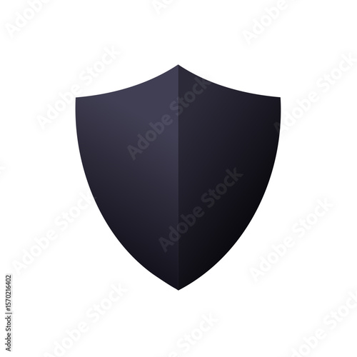 Free Download Isolated Purple Shield on Black Background Representing Security, Protection, and Defense - GFXLoad