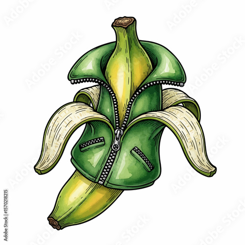 Unzipped Plantain