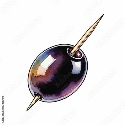 Olive on a Toothpick