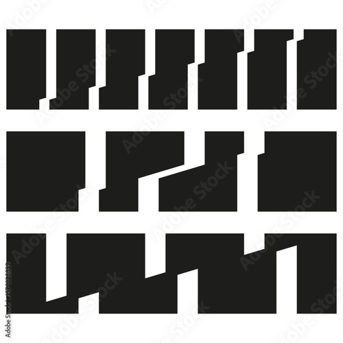 Piano keys icon. Musical keyboard symbol. Instrument notes vector. Music scale emblem.