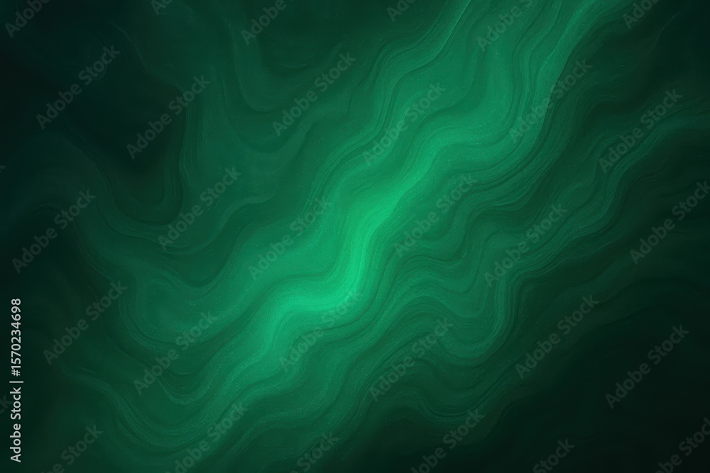 Abstract flowing emerald background with gradient light effects and organic texture patterns for modern design Abstract flowing emerald background with gradient light effects and organic texture patterns for modern design