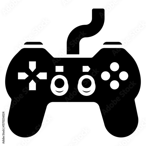 Game Console Solid Icon