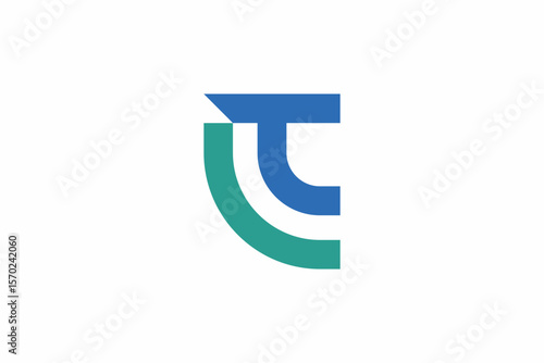 Letter LT logo 