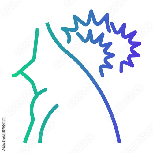 therapist Line Gradient Icon