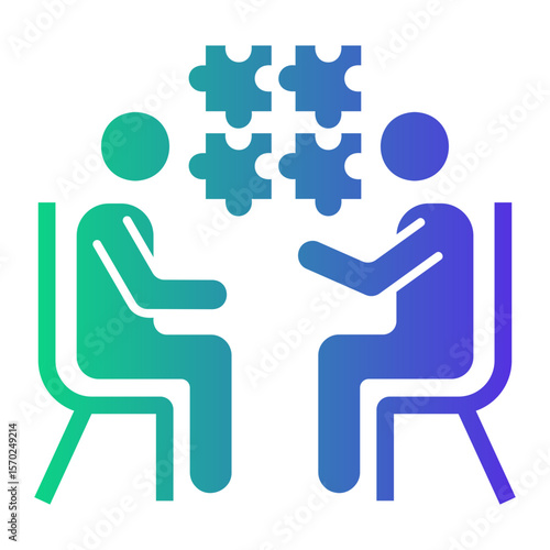 therapist Gradient icon