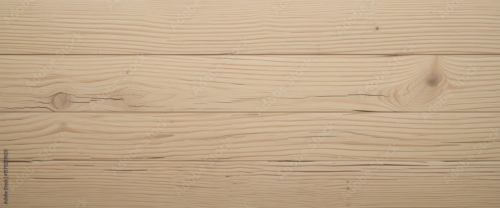 Fototapeta premium Creamy Pale Rustic Pine Wood Texture Background Image with Rough Grain and Subtle Cracks