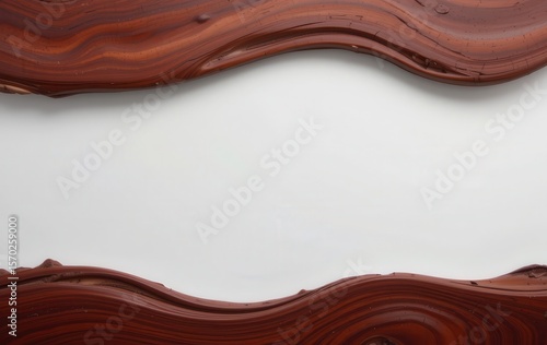 Wallpaper Mural Rich Mahogany Wood Texture Reddish Glow & Flowing Grain Torontodigital.ca