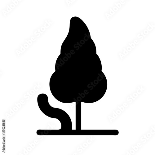 cypress tree icon