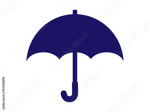 傘のアイコン（雨マーク）