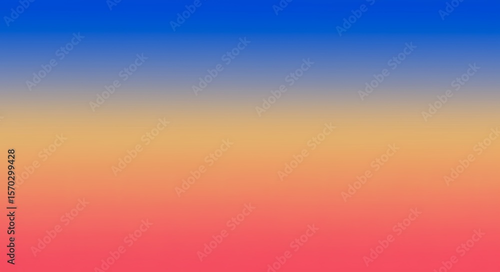 Obraz premium Vibrant Gradient Background Blue To Red