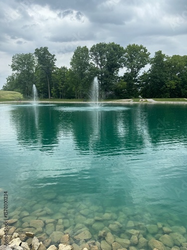 fountain in the park