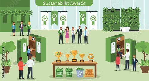 Celebrating Sustainability Awards Ceremony for Environmental Excellence