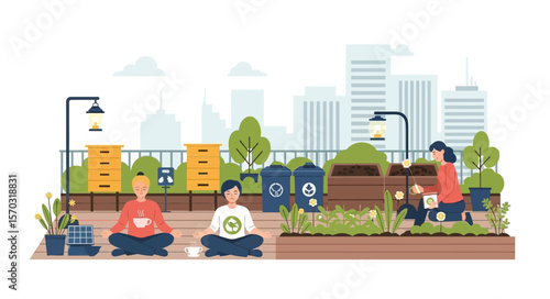 Urban Rooftop Gardening A Sustainable Approach to City Living