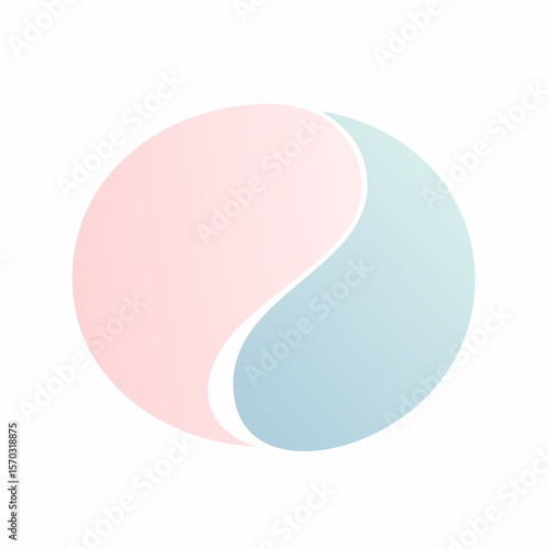 art abstract pastel shape simple flat