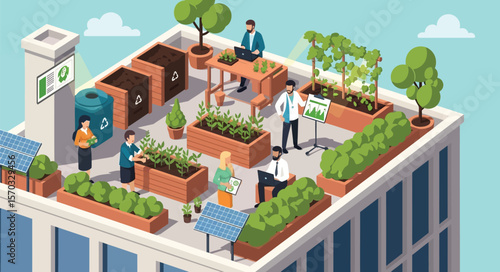Sustainable Rooftop Gardens Cultivating Green Spaces for Urban Sustainability