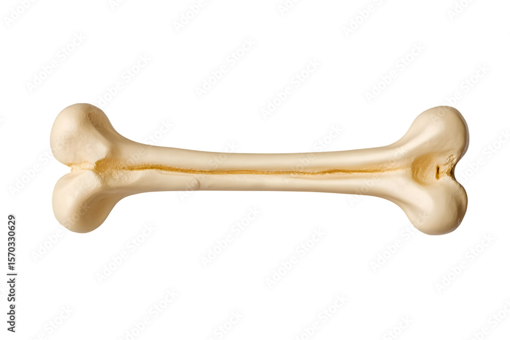 custom made wallpaper toronto digitalIvory bone sits horizontally against a transparent background creating a minimal design perfect for veterinary or pet related projects.