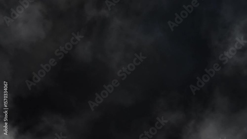 view of inside a thunderstorm inside a cumulonimbus cloud