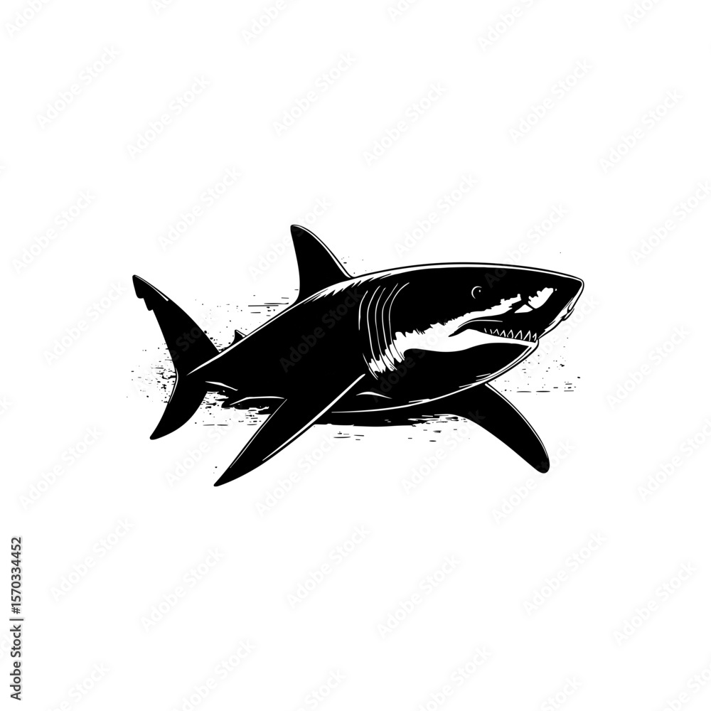 Obraz premium Shark Vector