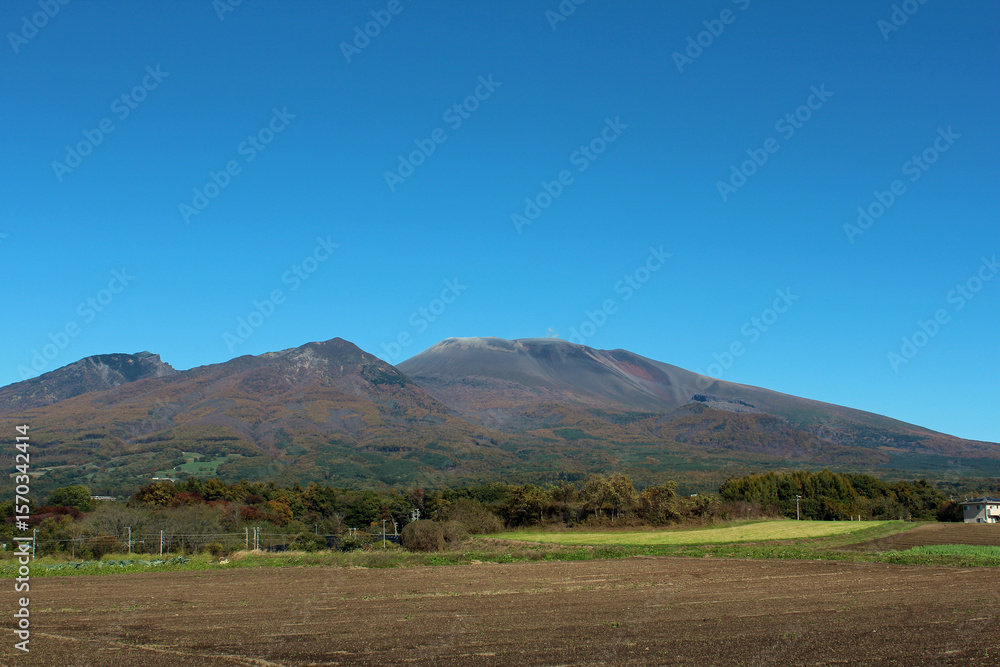 Obraz premium 秋の浅間山