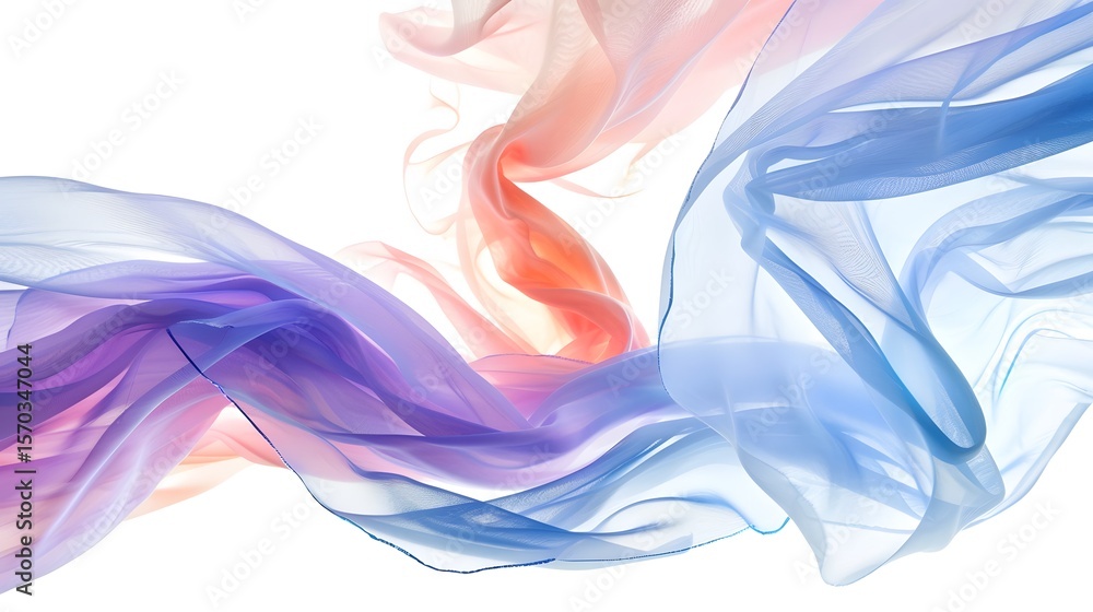 A vibrant and abstract digital artwork featuring flow of wave A vibrant and abstract digital artwork featuring flow of wave