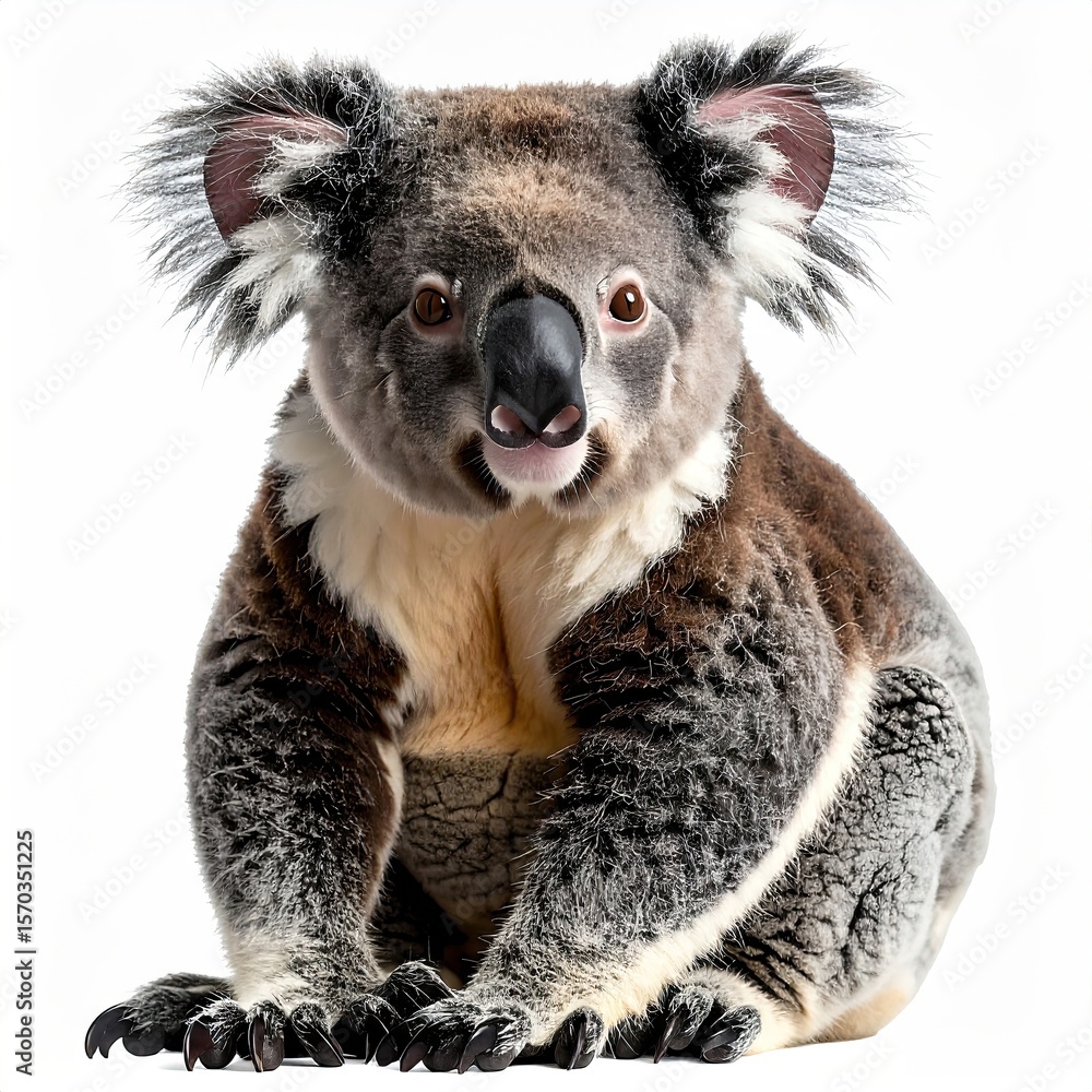 Naklejka premium Close-up of a koala