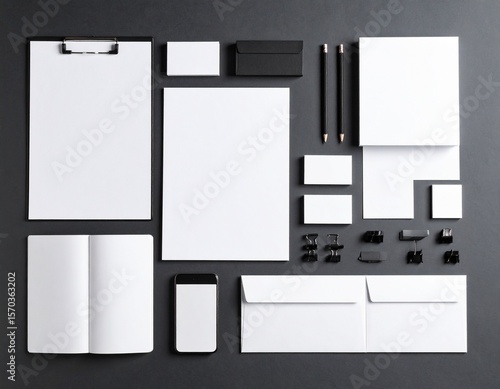Brand Identity Mockups Expressing Corporate Vision Professional Branding Concept Establishing Market Presence