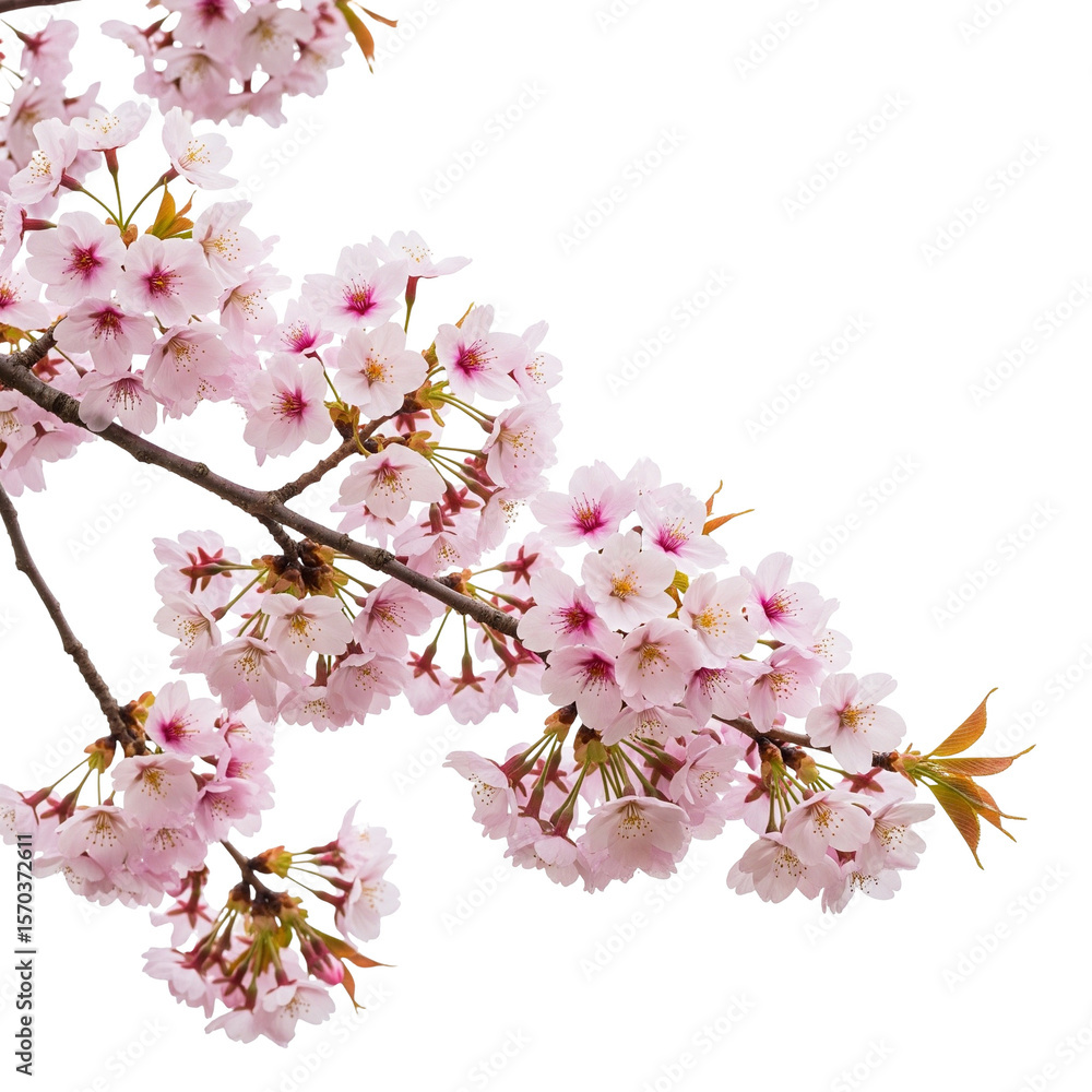 pink cherry blossom isolated pink cherry blossom isolated