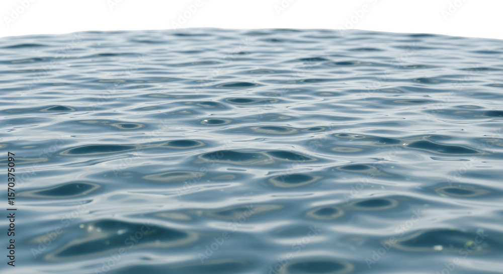 Naklejka premium Transparent Water Background Sea Ocean Surface Wave Texture Ripple Liquid