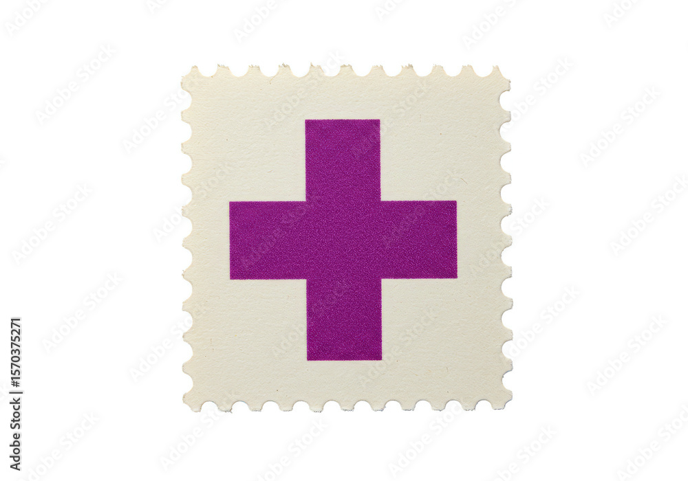 Obraz premium Tonga Cross Symbol Stamp Isolated Graphic with Transparent Background