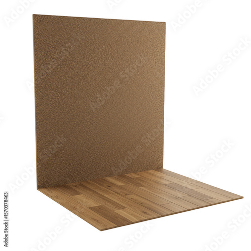 Wood Grain Texture Background Brown Parquet Patterned Surface