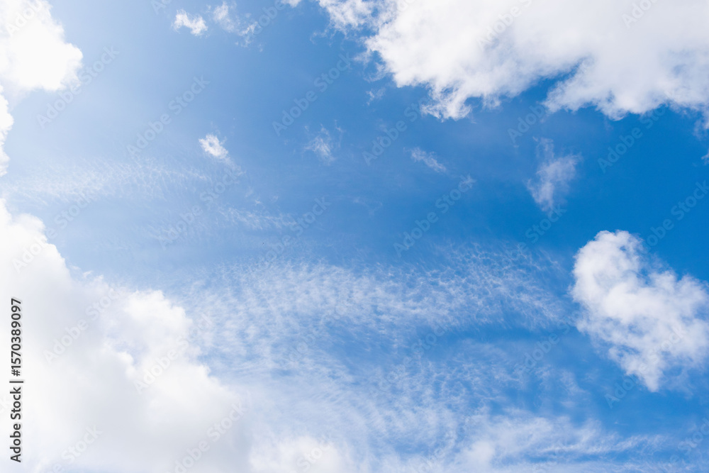 Obraz premium 夏の空 青空と雲20