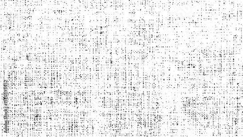Abstract Black and White Speckled Texture Background Irregularly Shaped Dots Dense Pattern Seamless Repeating Design Element for Print or Web