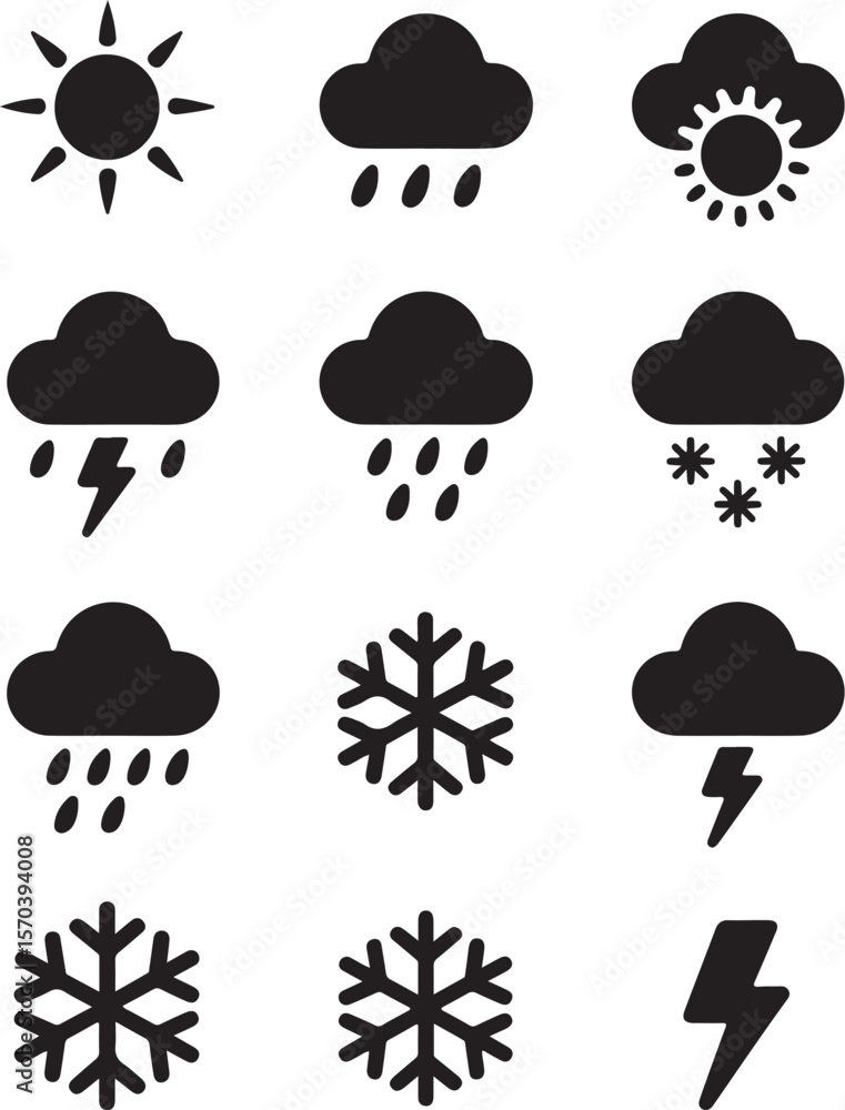 Rain Cloud Thunder SVG Icons
Rain Cloud Thunder SVG Icons