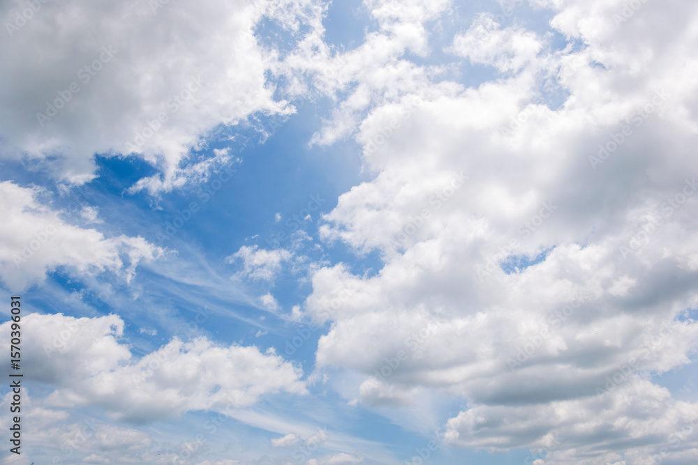 Fototapeta premium 夏の空 青空と雲73