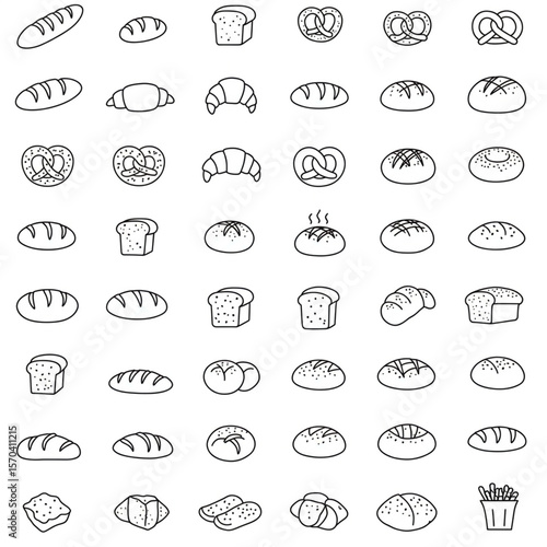 A seamless pattern of cartoon weather doodle icons, including sun, cloud, rain, wind, and snow, perfect for web design elements