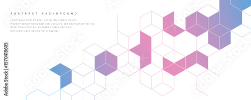 Graphic design element and abstract geometric background.	