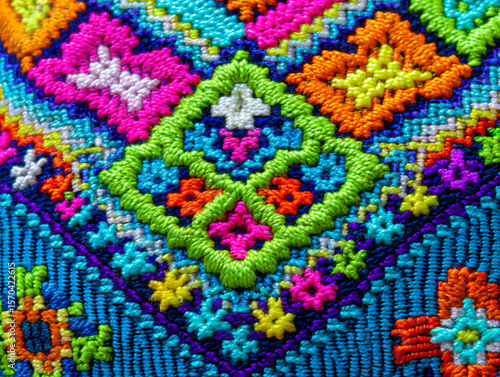 intricate patterns of indigenous textile