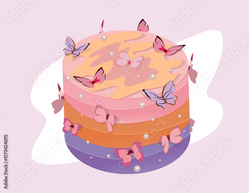 butterfly cake.ai