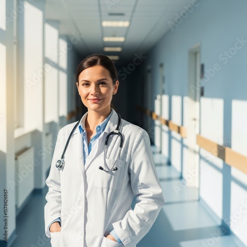 teenage student attending an online class at home, wearing headphones and focused on a laptop. The cozy room includes books, plants, and natural daylight, making it ideal for e-learning visuals, etc.