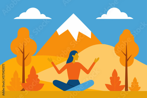 yoga in the desert